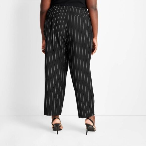 Mid-Rise Front Pleated Pants - Future Collective with Kahlana Barfield Brown - Picture 4 of 10
